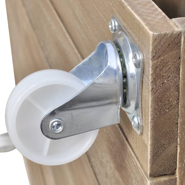 vidaXL Table basse Bois massif Marron