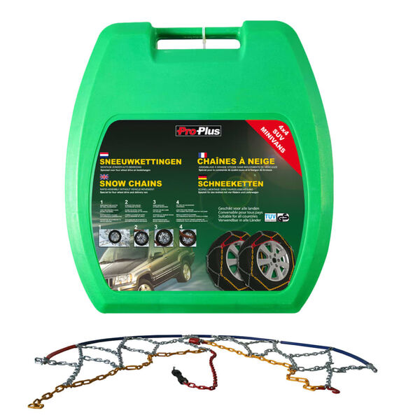 ProPlus Cha&icirc;ne antid&eacute;rapante de voiture 2 pcs 16 mm KB37