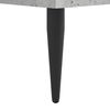 vidaXL Cadre de lit sans matelas gris b&eacute;ton 120x200 cm