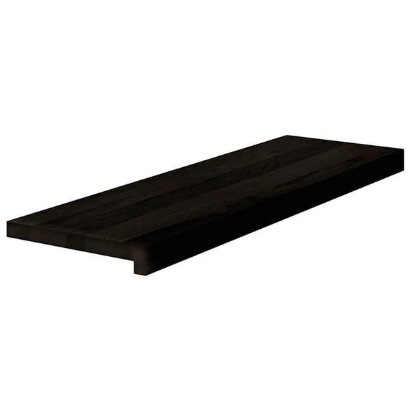 vidaXL Marches d'escalier 12 pcs marron fonc&eacute; 80x25x2 cm ch&ecirc;ne massif