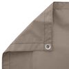vidaXL &Eacute;cran de balcon Taupe 110 x 700 cm Tissu Oxford
