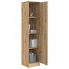 vidaXL Highboard ch&ecirc;ne artisanal 35 x 39 x 168 cm Bois d'ing&eacute;nierie