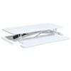 vidaXL Bureau de travail r&eacute;glable 90x40x(13-50) cm Acier et bois