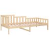 vidaXL Lit de jour sans matelas 80x200 cm bois de pin massif