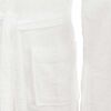 vidaXL Peignoir KINN Blanc L Coton