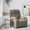vidaXL Fauteuil inclinable Cappuccino Similicuir