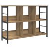 vidaXL &Eacute;tag&egrave;re 6 niveaux 102 x 32 x 72,5 cm Bois d'ing&eacute;nierie