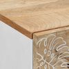 vidaXL Tables de chevet 2 pcs 40x33,5x46 cm Bois de manguier solide