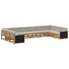 vidaXL Ensembles de canap&eacute;s 10 pc Naturel et gris clair