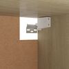 vidaXL Garde-robe ch&ecirc;ne sonoma 100x32,5x35 cm bois d'ing&eacute;nierie