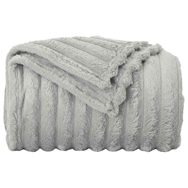 vidaXL Jet&eacute; Gris 150 x 130 cm Toison