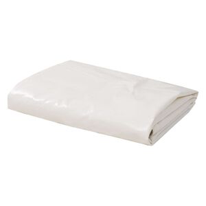 vidaXL B&acirc;che 650 g / m&sup2; 1,5 x 10 m Blanc