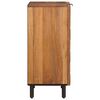 vidaXL Buffet avec stockage Finition Acacia Brun 40 x 33 x 75 cm