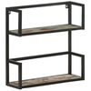 vidaXL &Eacute;tag&egrave;re murale 60x20x60 cm Bois de r&eacute;cup&eacute;ration massif