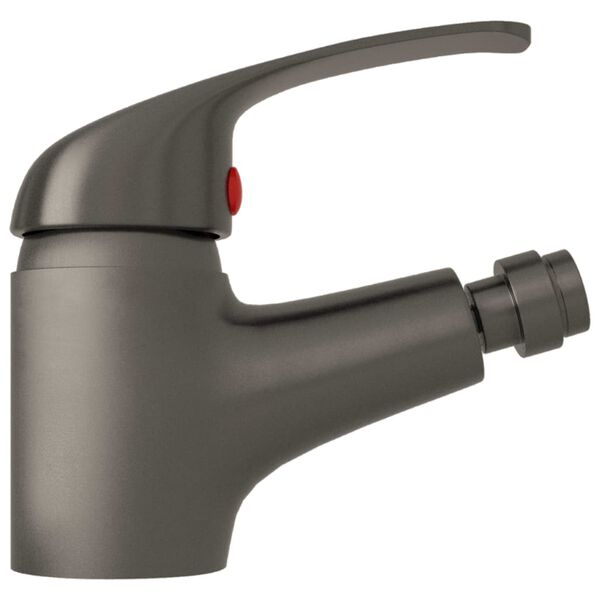 vidaXL Mitigeur de bidet de salle de bain Gris 13x12 cm