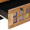 vidaXL Buffet Naturel 60 x 33 x 75 cm Bois de mangue massif