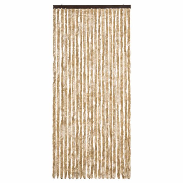 vidaXL Moustiquaire Beige 90x220 cm Chenille