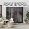vidaXL Auvent r&eacute;tractable anthracite/blanc 3x2,5 m tissu et aluminium