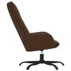 vidaXL Chaise de relaxation Marron Similicuir brillant