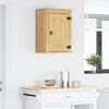vidaXL Armoire avec &eacute;tag&egrave;re avec porte Miel 60 x 32 x 40 cm Pin massif