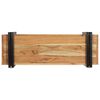 vidaXL &Eacute;tag&egrave;re murale 90x33x45 cm bois massif d'acacia