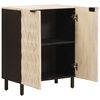 vidaXL Buffet Finition Lavage Blanc 60 x 33 x 75 cm