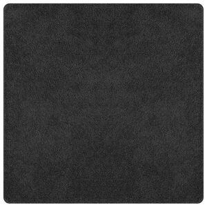 vidaXL Tapis Shaggy Anti-d&eacute;rapant Gris fonc&eacute; 120 x 120 cm PP