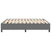 vidaXL Cadre de lit plateforme Gris clair 180 x 200 cm tissu
