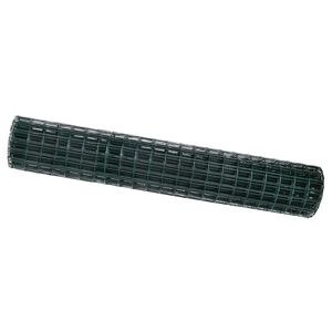 vidaXL Cl&ocirc;ture Euro Vert 1,5 x 10 m Fer rev&ecirc;tu de PVC