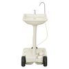 vidaXL Ensemble de toilette et support de lavage des mains de camping