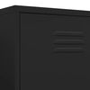 vidaXL Garde-robe Noir 90x50x180 cm Acier