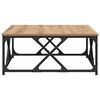 vidaXL Table basse Ch&ecirc;ne artisanal 70 x 70 x 30 cm Bois d'ing&eacute;nierie