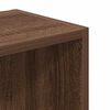 vidaXL Biblioth&egrave;que ch&ecirc;ne marron 31x24x77 cm bois d'ing&eacute;nierie