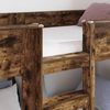 vidaXL Lit Superpos&eacute; pour Enfants Ch&ecirc;ne fum&eacute; 90 x 190 cm