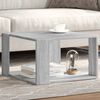 vidaXL Table basse sonoma gris 51,5x51,5x30 cm bois d'ing&eacute;nierie