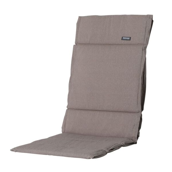 Madison Coussin de si&egrave;ge en fibre Panama 125x50 cm taupe