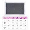 vidaXL Tapis d'entra&icirc;nement pour animaux en tissu non tiss&eacute; 100 pcs