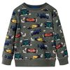Sweatshirt pour enfants kaki 116