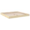 vidaXL Cadre de lit sans matelas ch&ecirc;ne sonoma 200x200 cm