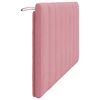 vidaXL Coussin de t&ecirc;te de lit Hanko rose 160 cm velours