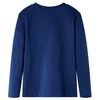 T-shirt enfants &agrave; manches longues bleu marine 92
