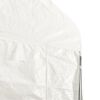 vidaXL Belv&eacute;d&egrave;re avec toit blanc 11,15x5,88x3,75 m poly&eacute;thyl&egrave;ne