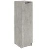 vidaXL Armoire &agrave; chaussures Gris b&eacute;ton 30x35x100 cm Bois d'ing&eacute;nierie