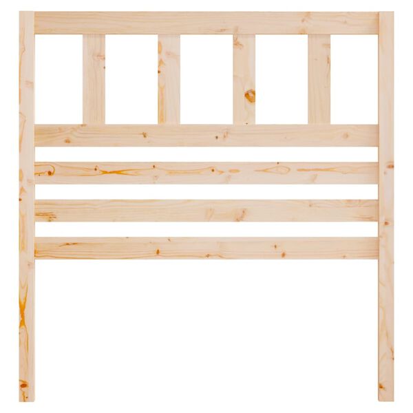 vidaXL T&ecirc;te de lit 81x4x100 cm Bois massif de pin