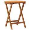 vidaXL Table de Jardin Naturel 60 x 60 x 72 cm Bois d'Acacia Massif