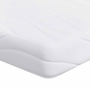 vidaXL Matelas Moyen 80 x 160 cm Blanc