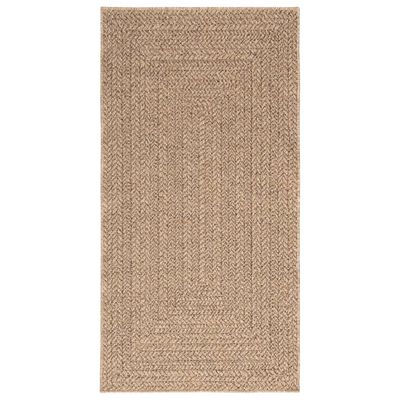 vidaXL Tapis ZIZUR 80x150 cm aspect de jute intérieur et extérieur