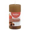 Bolsius Bougies parfum&eacute;es pilier c&ocirc;tel&eacute;es 6pcs 120x58mm Pomme/cannelle