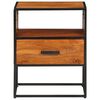 vidaXL Table de chevet 40x30x50 cm Bois d'acacia massif