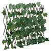 vidaXL&nbsp;Treillis de feuille de vigne artificiel extensible 180x60 cm